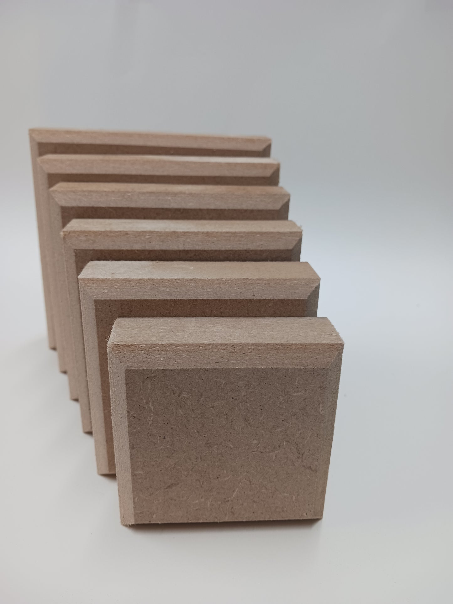 MDF Edge Rosette Blocks