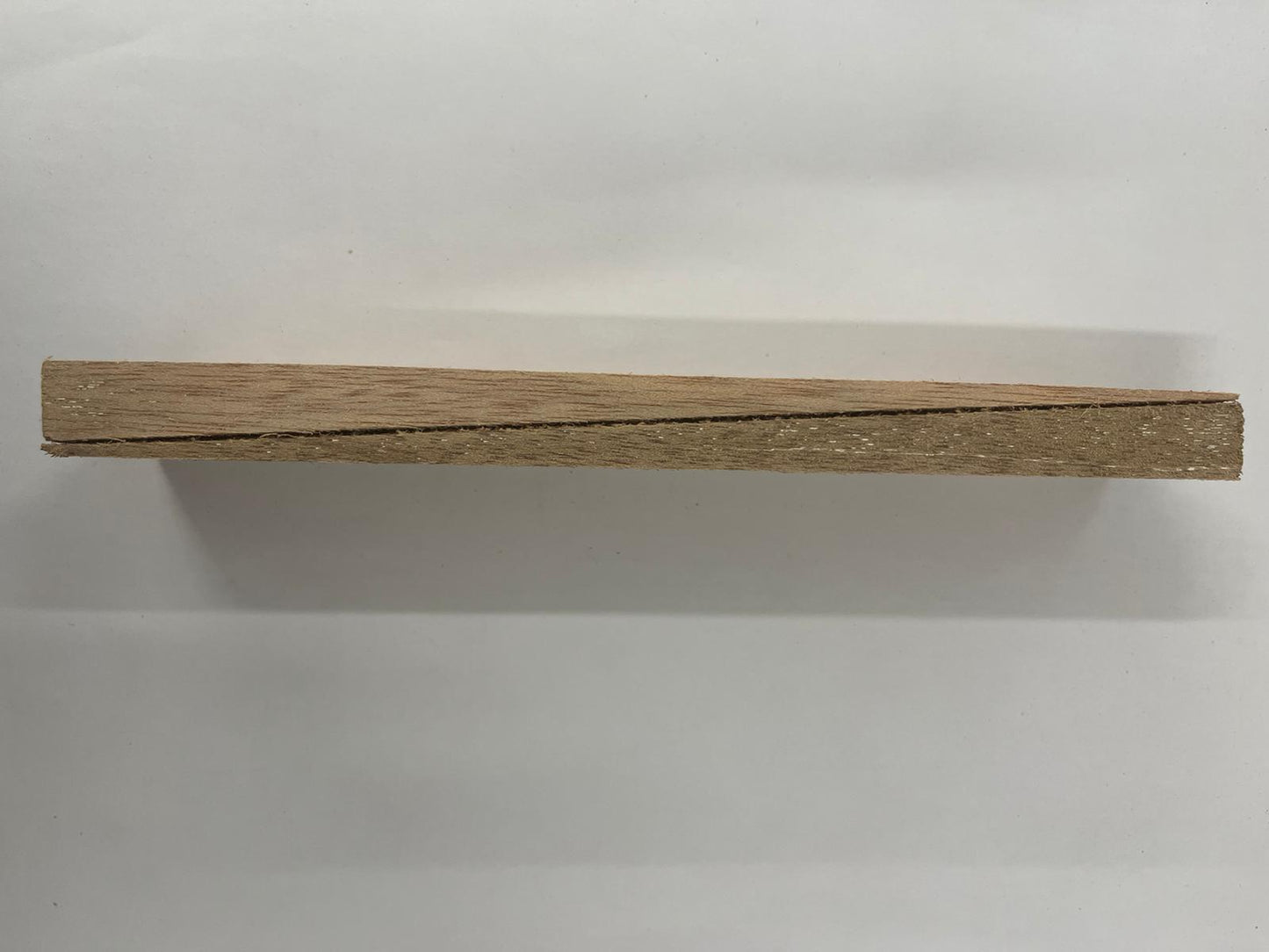 Hardwood timber wedges/packers/spacers. 208mm long, 45mm wide, approx 13mm-1mm