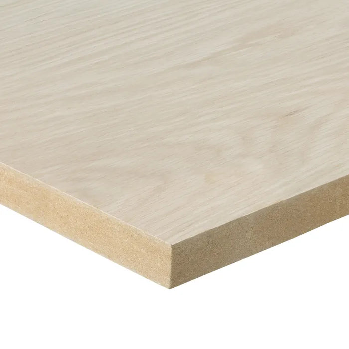 19mm MDF American White Oak Veneer- cut to size